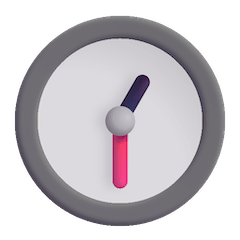 Ein Uhr dreißig Emoji Windows