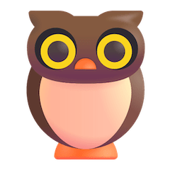 🦉 Owl Emoji on Windows