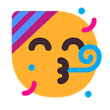 partying-face Emoji microsoft