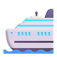 Passenger Ship Emoji on Windows