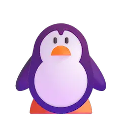 Penguin Emoji on Windows