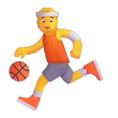 Jogador de basquetebol Emoji Windows