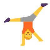 person-cartwheeling Emoji microsoft