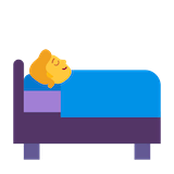 person-in-bed Emoji microsoft