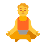person-in-lotus-position Emoji microsoft