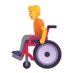 🧑‍🦽 Person In Manual Wheelchair Emoji on Windows
