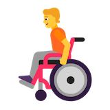 person-in-manual-wheelchair Emoji microsoft