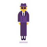 person-in-suit-levitating Emoji microsoft