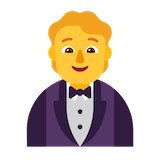 person-in-tuxedo Emoji microsoft