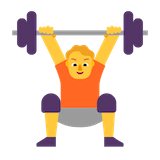 person-lifting-weights Emoji microsoft