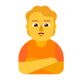person-pouting Emoji microsoft