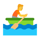 person-rowing-boat Emoji microsoft
