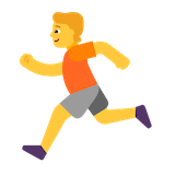 person-running Emoji microsoft