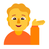 person-tipping-hand Emoji microsoft