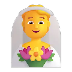 👰 Person With Veil Emoji on Windows