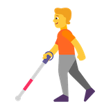 person-with-white-cane Emoji microsoft