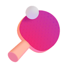 🏓 Racchetta e pallina da ping pong Emoji su Windows