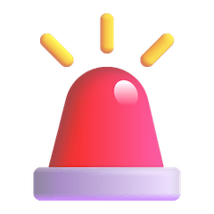 🚨 Rotes Blinklicht Emoji auf Windows