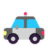 police-car Emoji microsoft