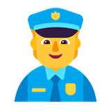 police-officer Emoji microsoft