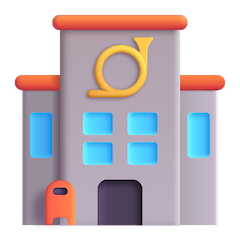 Post Office Emoji on Windows