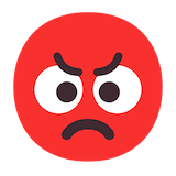 pouting-face Emoji microsoft