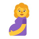 pregnant-woman Emoji microsoft