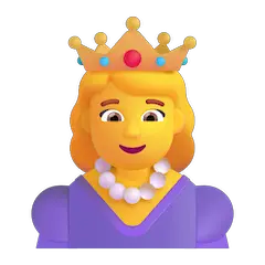 Princess Emoji on Windows