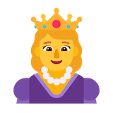 princess Emoji microsoft