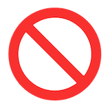 prohibited Emoji microsoft