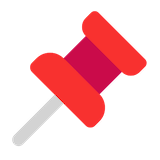 pushpin Emoji microsoft