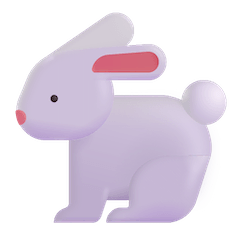 Rabbit Emoji on Windows