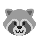 raccoon Emoji microsoft