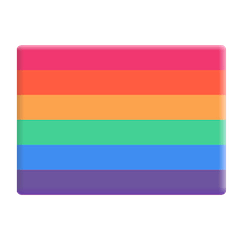 🏳️‍🌈 Bandeira arco‑íris Emoji nos Windows