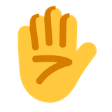 raised-hand Emoji microsoft