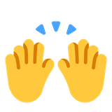 raising-hands Emoji microsoft