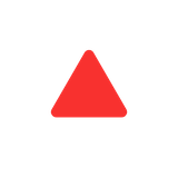 red-triangle-pointed-up Emoji microsoft