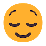 relieved-face Emoji microsoft