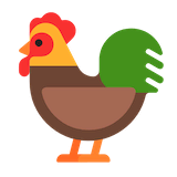 rooster Emoji microsoft