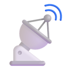📡 Satellite Antenna Emoji on Windows