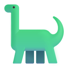 🦕 Sauropod Emoji on Windows