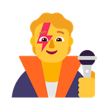 singer Emoji microsoft
