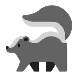 skunk Emoji microsoft