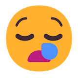 sleepy-face Emoji microsoft