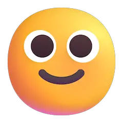🙂 Cara ligeramente sonriente Emoji en Windows