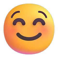 Lächelndes Gesicht Emoji Windows