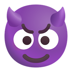 😈 Smiling Face With Horns Emoji — Meaning, Copy & Paste