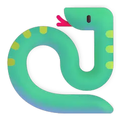 Snake Emoji on Windows