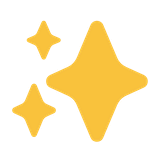 sparkles Emoji microsoft