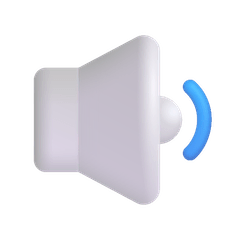 Speaker Medium Volume Emoji on Windows